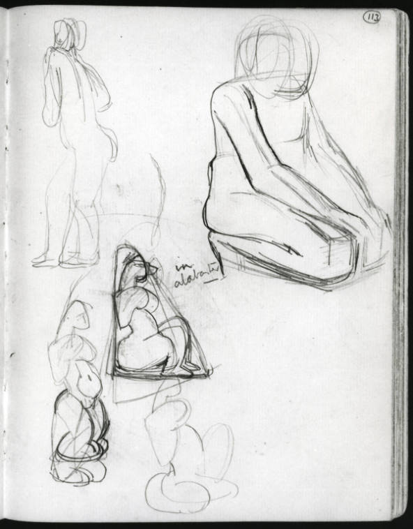 Studies of Sculpture in the British Museum