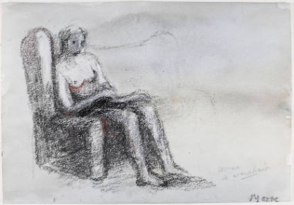 Woman in Armchair