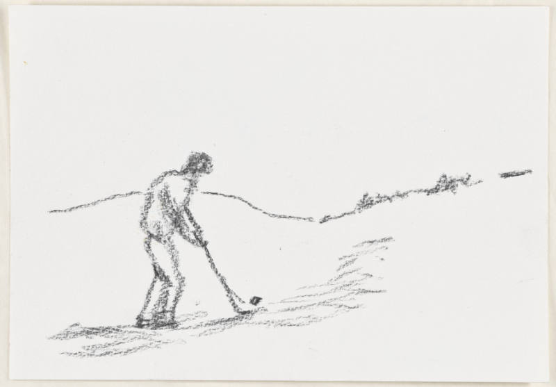 Man Playing Golf