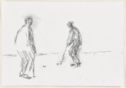 Men Playing Golf