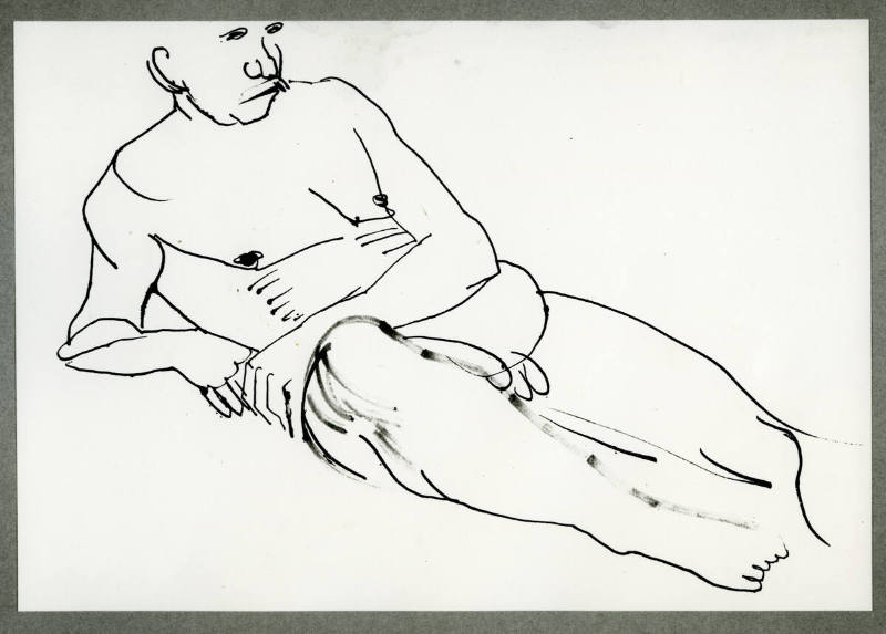 Reclining Male Nude