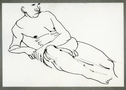 Reclining Male Nude