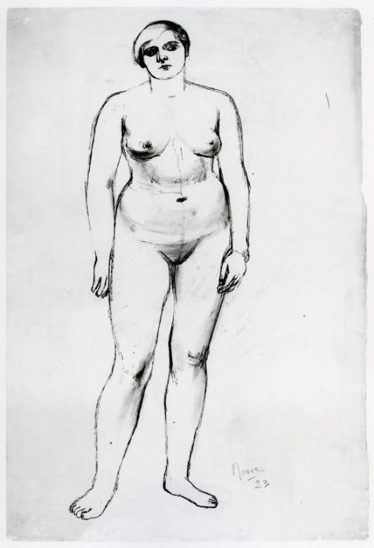 Standing Nude