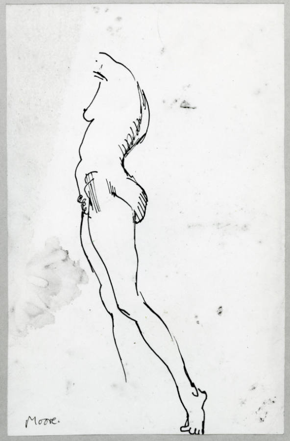 Standing Female Nude