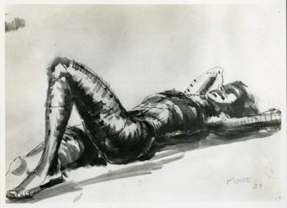 Figure Lying Down