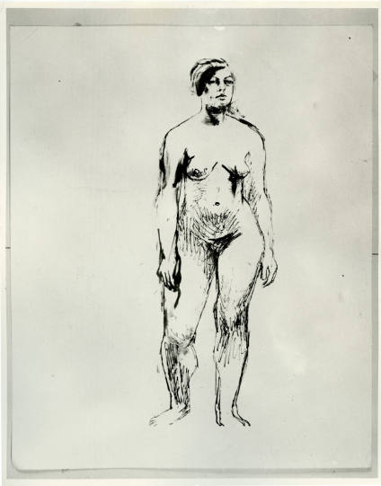 Standing Nude