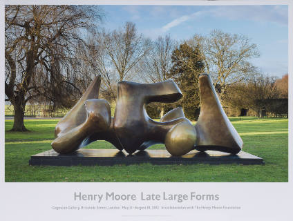 Henry Moore Late Large Forms