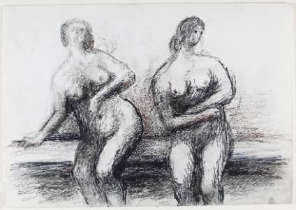 Two Seated Women