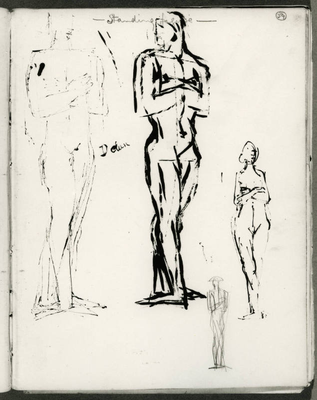 Four Standing Figures