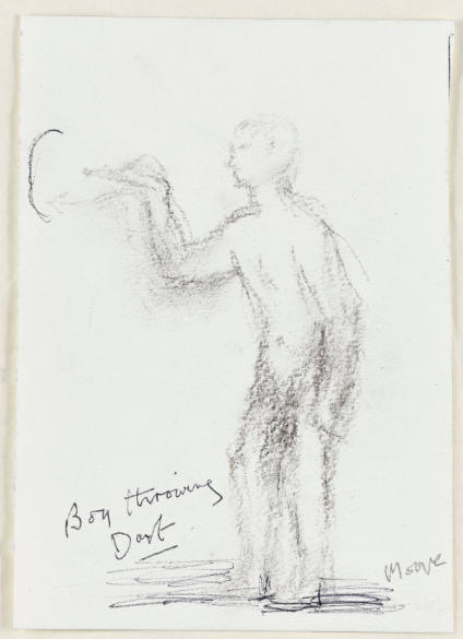 Boy Throwing Dart