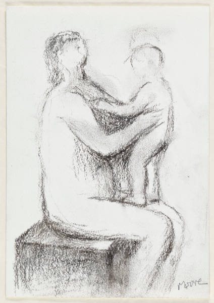 Seated Mother and Child