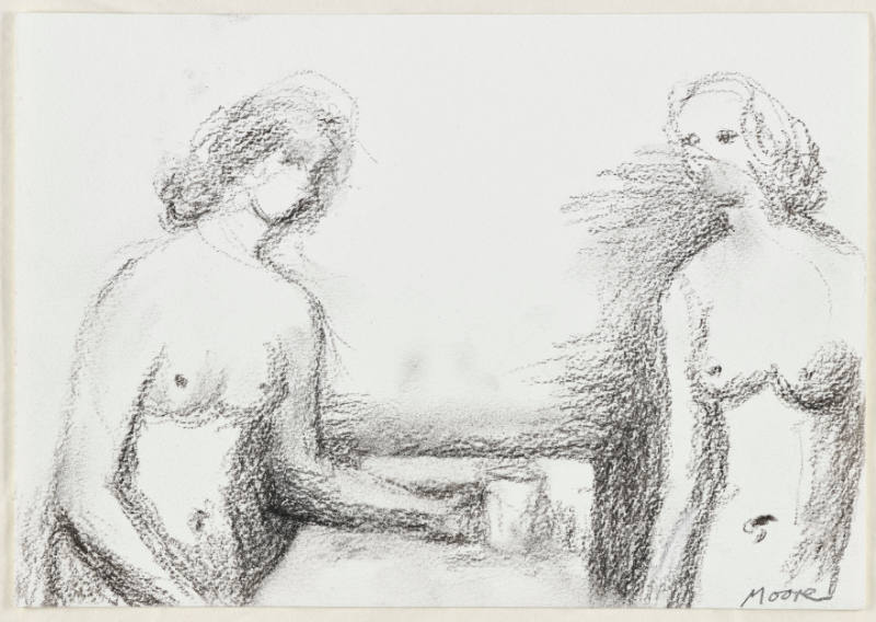 Two Female Nudes