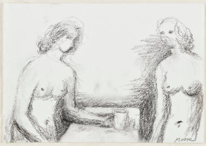 Two Female Nudes