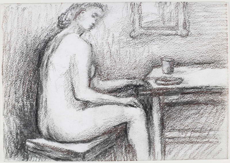 Nude Seated at Table