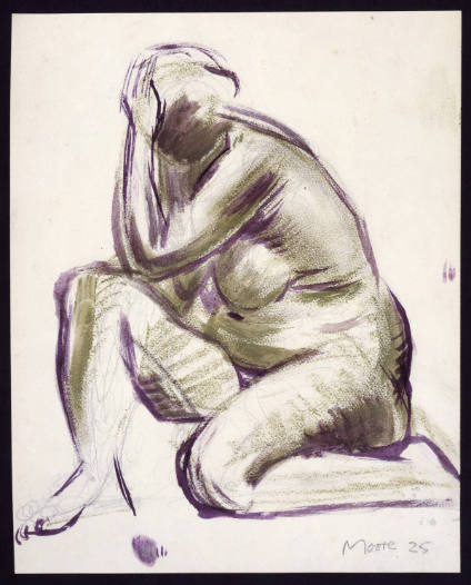 Kneeling Nude