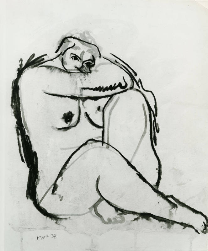 Seated Nude