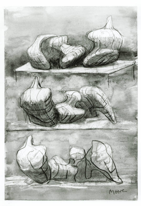 Three Reclining Figures