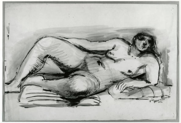 Reclining Female Figure