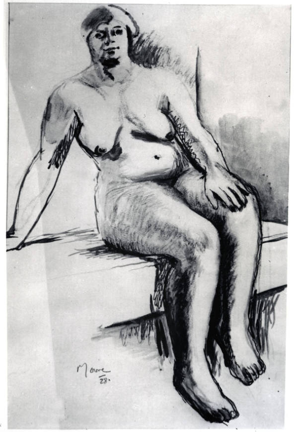 Seated Nude