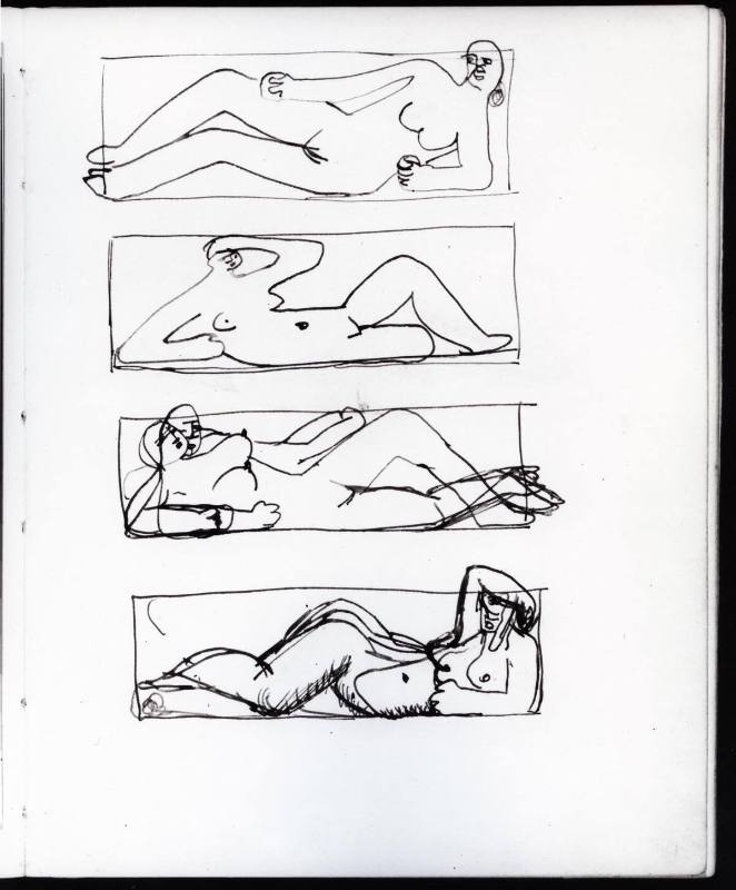 Four Reclining Figures