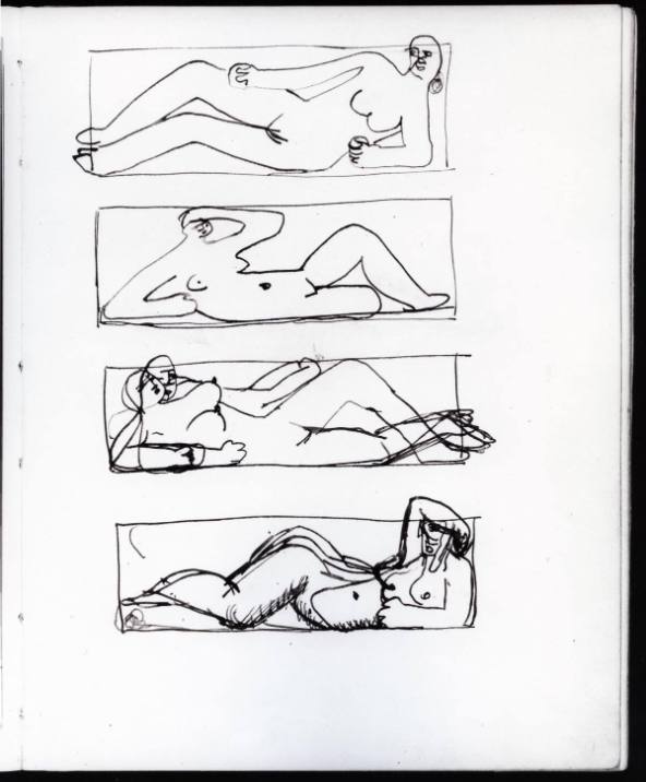 Four Reclining Figures