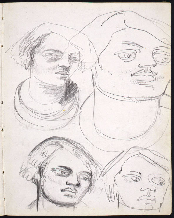 Four Female Heads