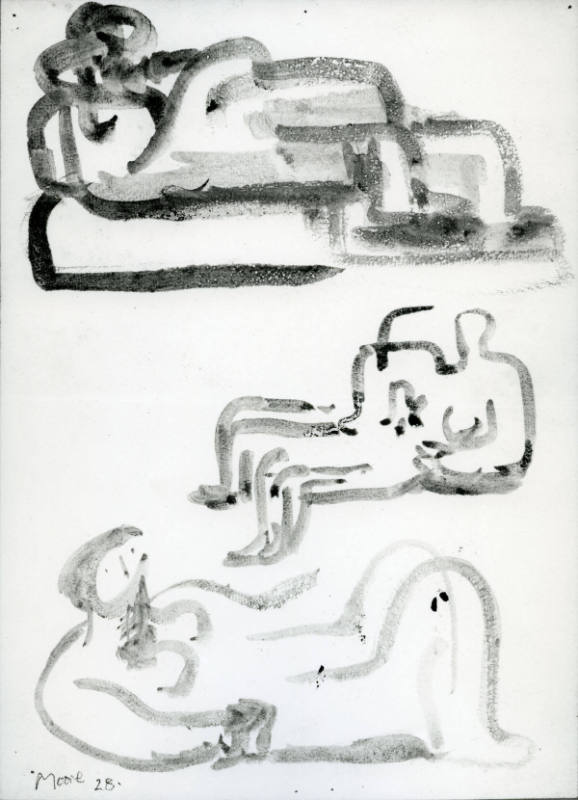 Three Reclining Figures