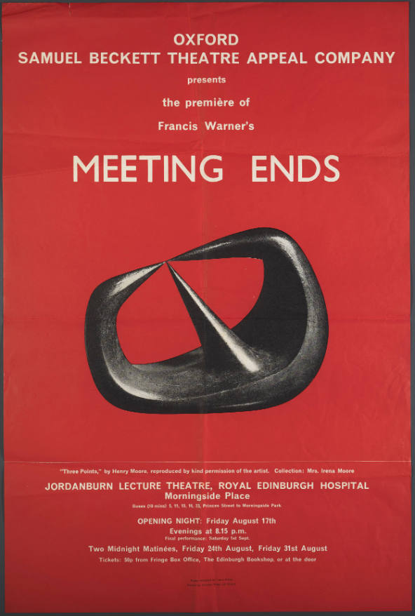 première of Francis Warner's MEETING ENDS