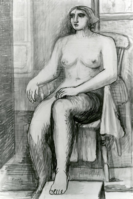 Seated Female Figure