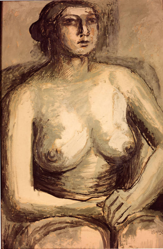 Seated Female Nude