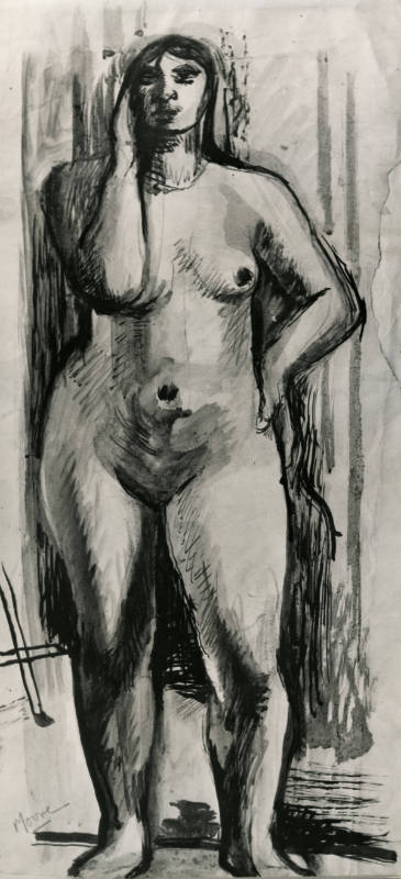 Standing Female Nude