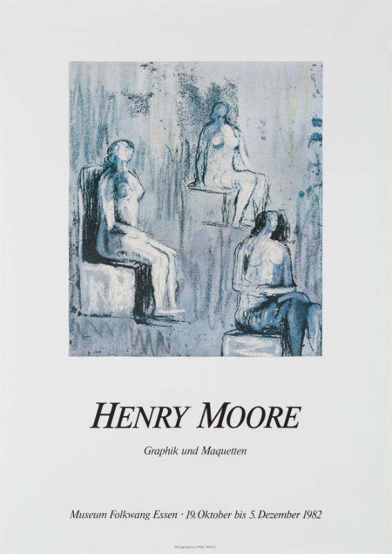 HENRY MOORE Graphik und Maquetten