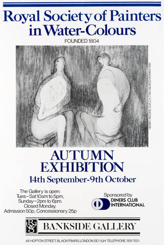 Royal Society of Painters in Water-Colours AUTUMN EXHIBITION