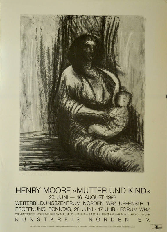 HENRY MOORE MUTTER UND KIND