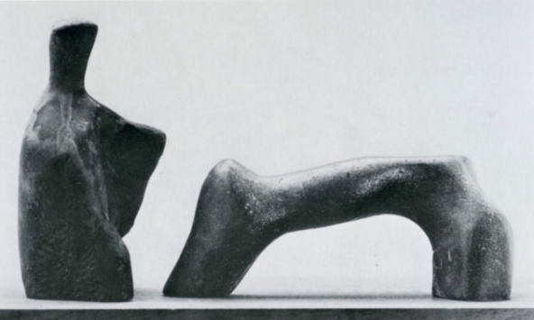 Maquette for Reclining Figure: Arch Leg