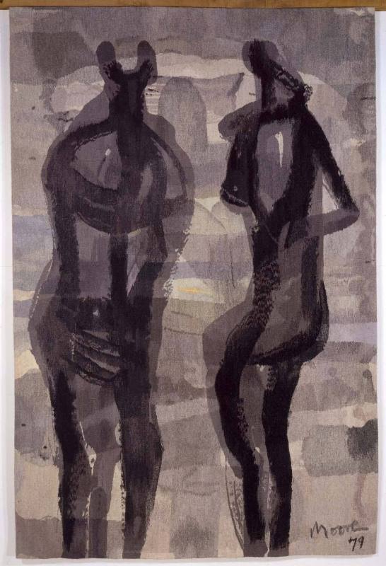 Two Standing Figures