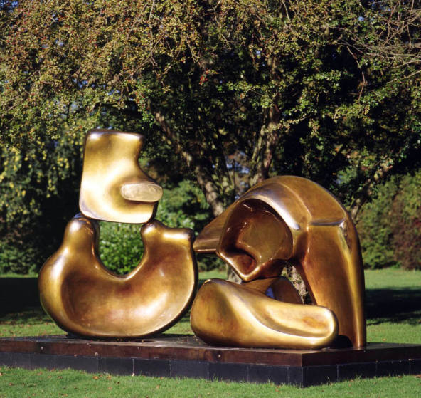 Large Four Piece Reclining Figure