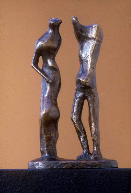 Standing Man and Woman