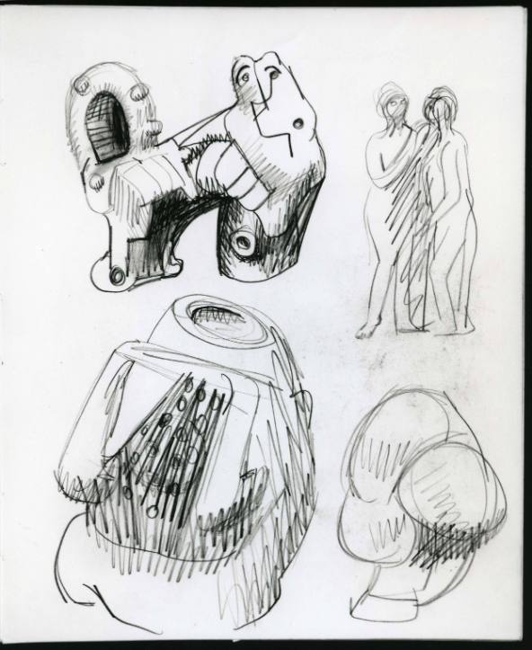 Four Studies for Sculpture