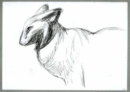 Lynx (Study after Persian Sculpture)