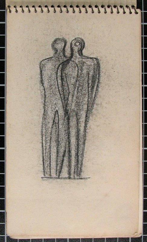 Two Male Figures