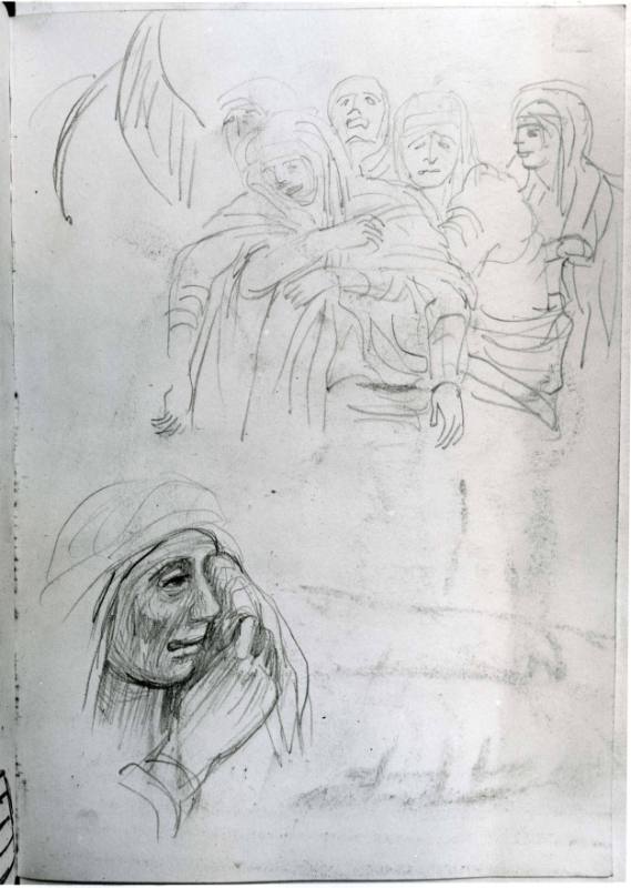 Studies after an Italian Pietà