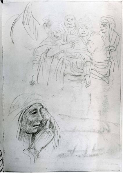 Studies after an Italian Pietà