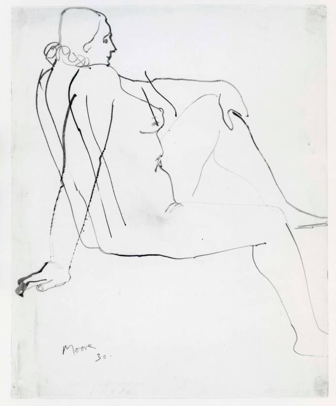 Seated Nude